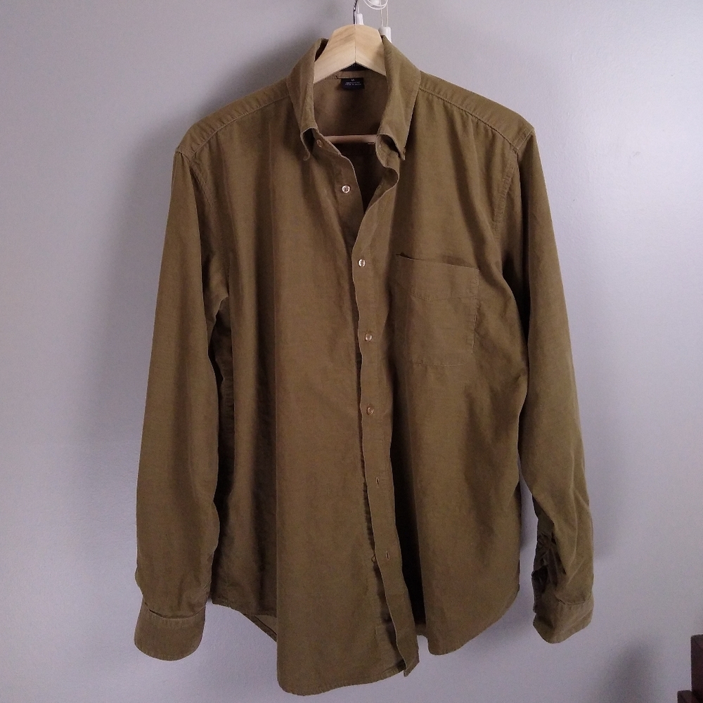 Saks Fifth Avenue Corduroy button down